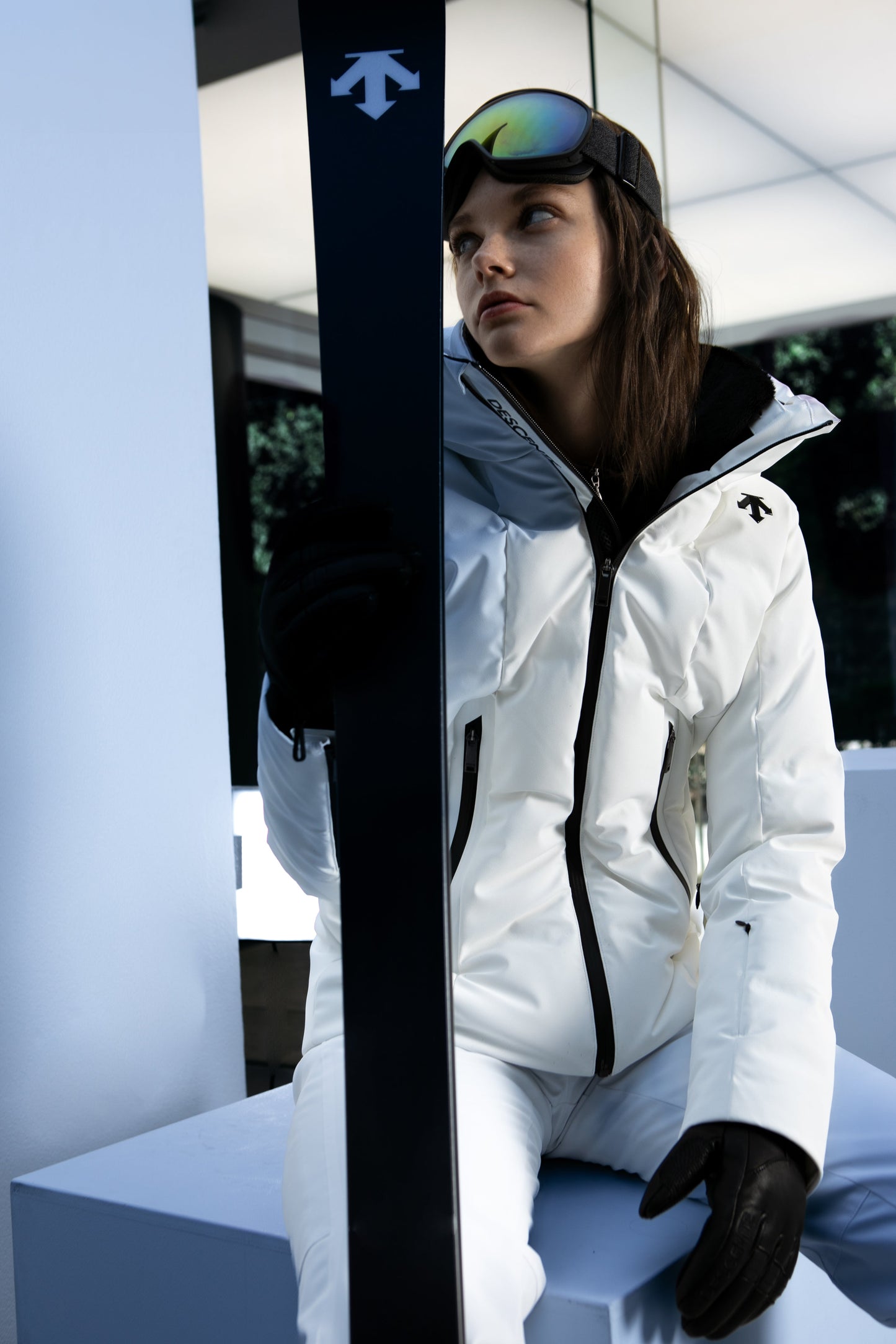 DESCENTE - Luna - Manteau de ski pour femme doublé duvet