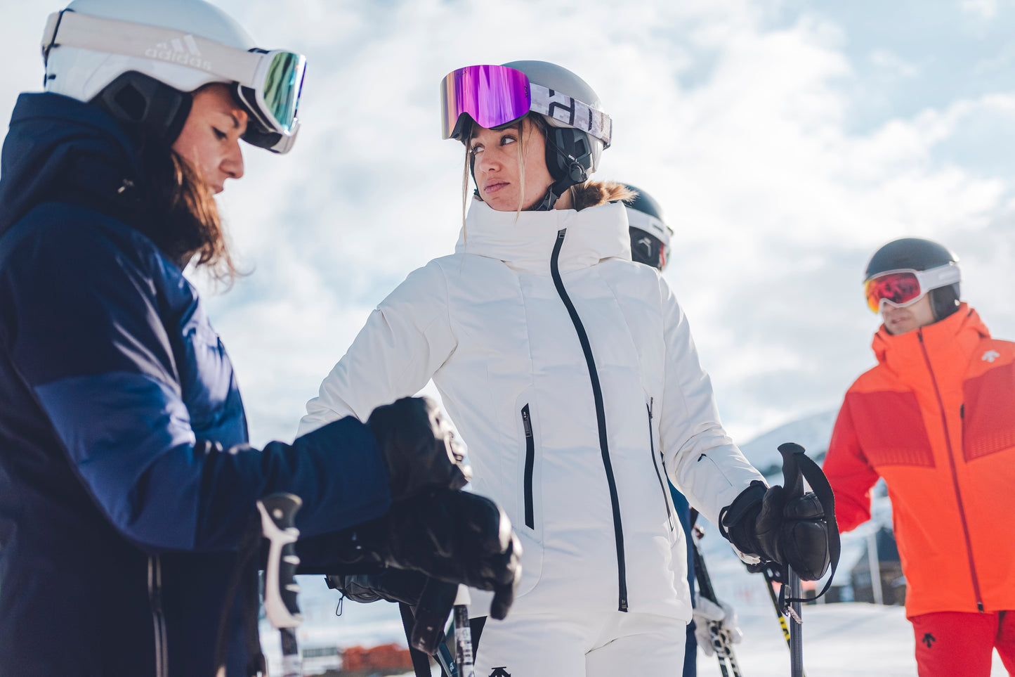 DESCENTE - Luna - Manteau de ski pour femme doublé duvet