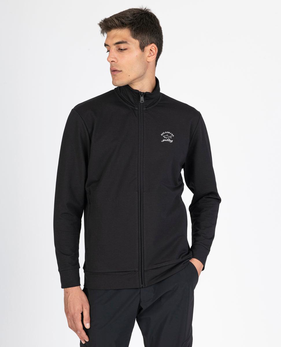 Paul & Shark - Cardigan jogging de coton stretch - LE CAPITAINE D'A BORD