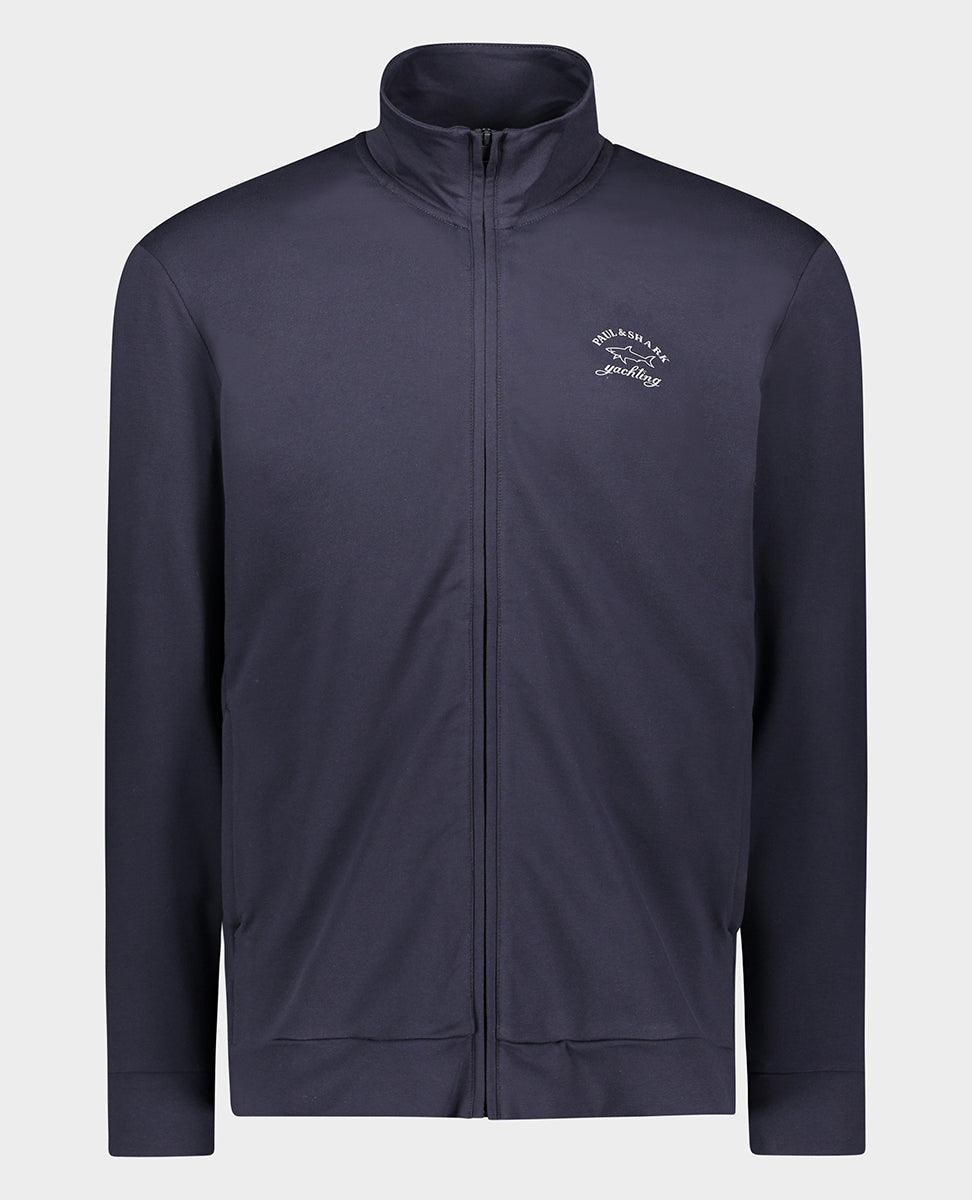 Paul & Shark - Cardigan jogging de coton stretch - LE CAPITAINE D'A BORD