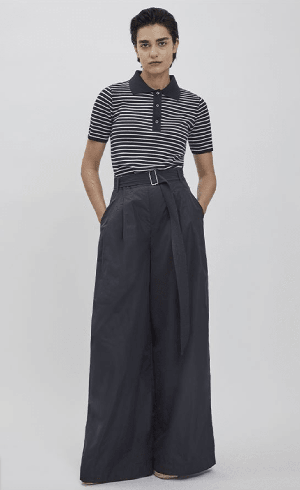 Paul & Shark Ladies - Pantalon à jambes large pour femme - LE CAPITAINE D'A BORD