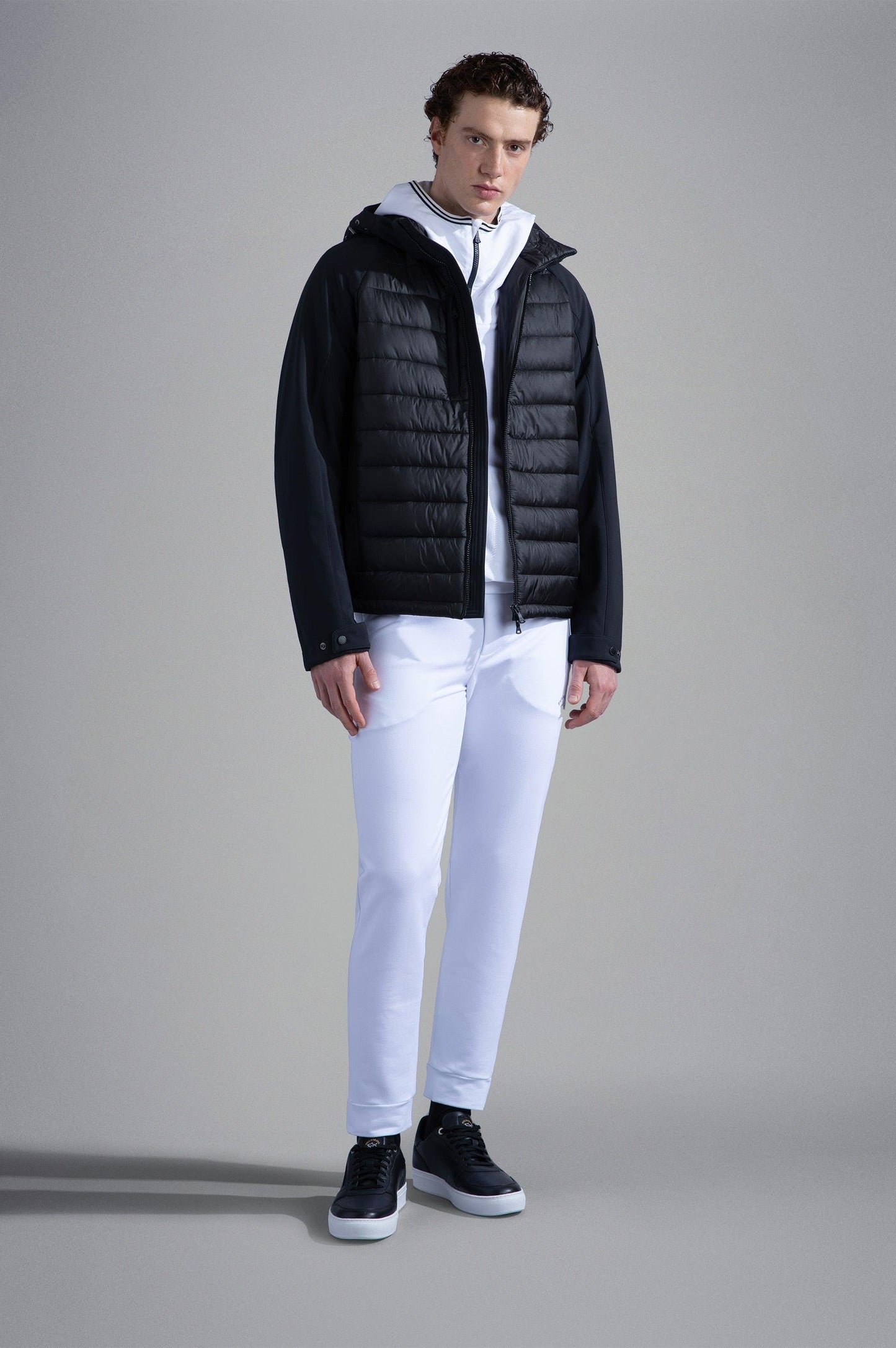 Paul & Shark - Manteau court matelassé softshell RE-SHARK SHELL - LE CAPITAINE D'A BORD