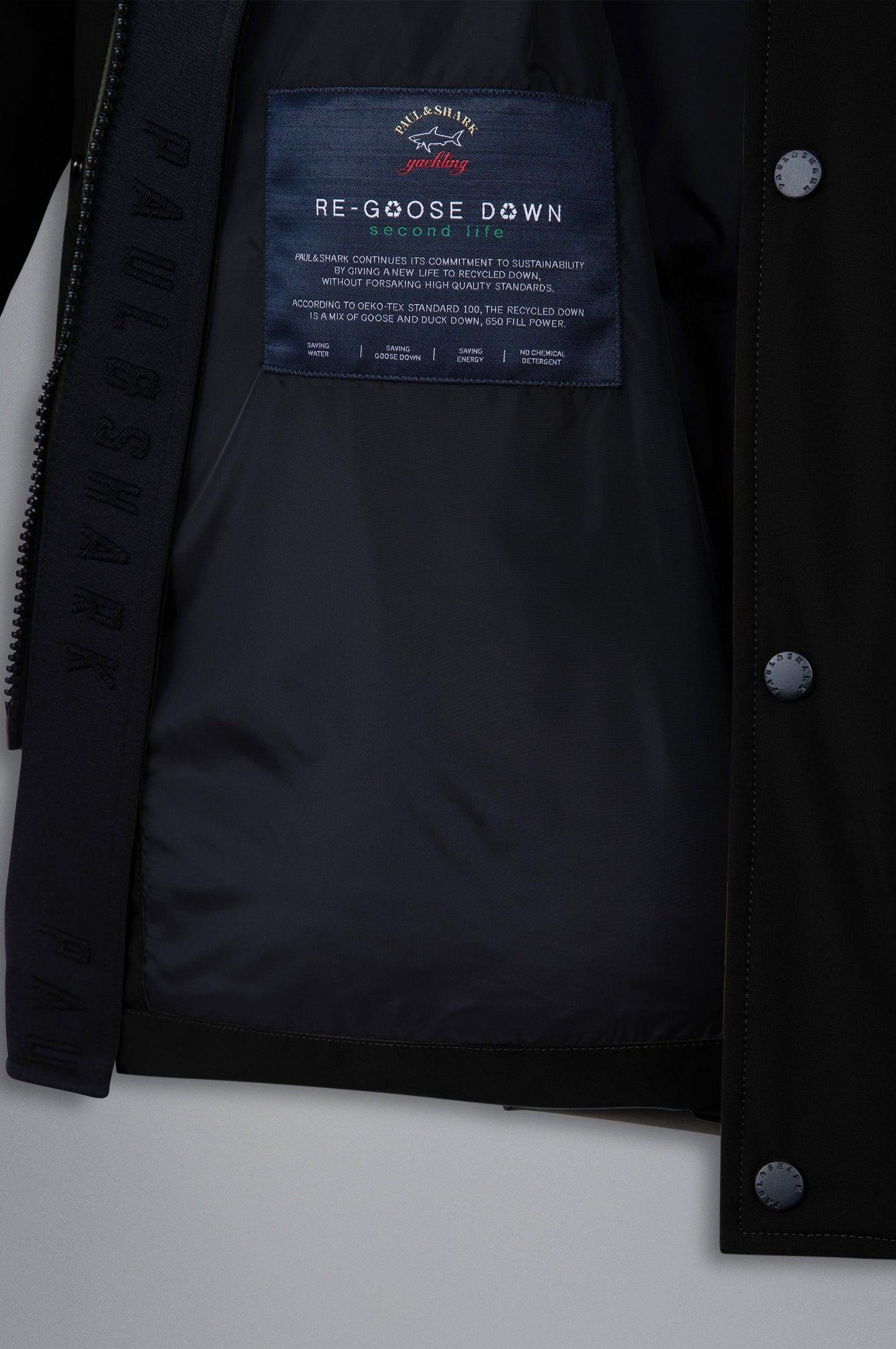 Paul & Shark - Manteau long matelassé duvet RE-4X4 Stretch - LE CAPITAINE D'A BORD