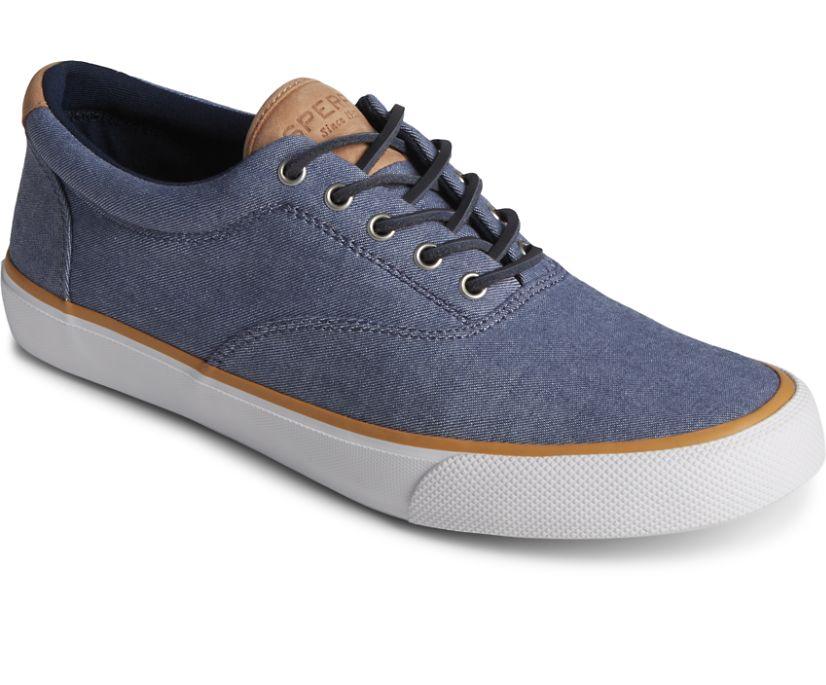 Sperry - Men's Striper II CVO SeaCycled Sneaker - Navy - Coupe Finale