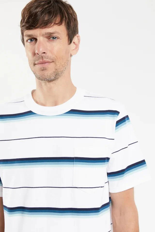 Armor-Lux - T-Shirt Jacquard Héritage - Coupe Finale