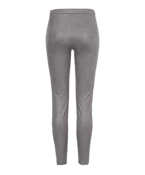 BRAX - Marlowe - Legging Simili Suède - Gris - Coupe Finale