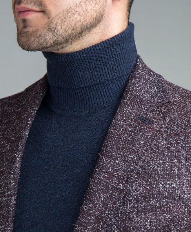 Digel - Evan - Veston Tweed Homespun - Bordeaux - Coupe Finale