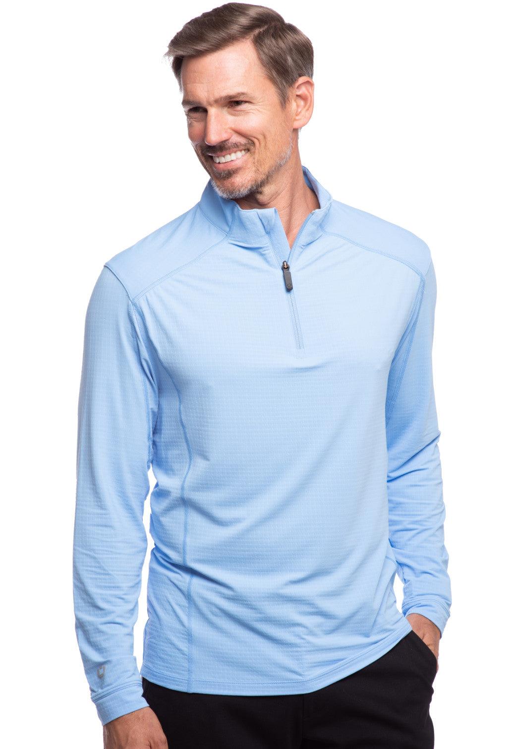 Ibkül - Men's Long Sleeve Mock Neck Pullover - 90199 (Modern Fit) - Coupe Finale