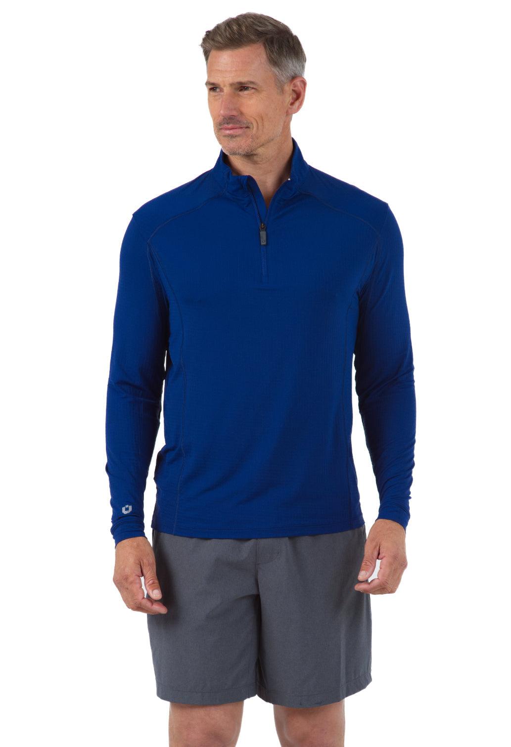 Ibkül - Men's Long Sleeve Mock Neck Pullover - 90199 (Modern Fit) - Coupe Finale