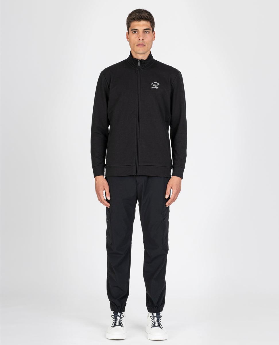 Paul & Shark - Cardigan jogging de coton stretch - LE CAPITAINE D'A BORD