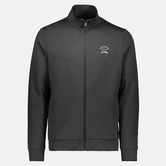 Paul & Shark - Cardigan jogging de coton stretch - LE CAPITAINE D'A BORD