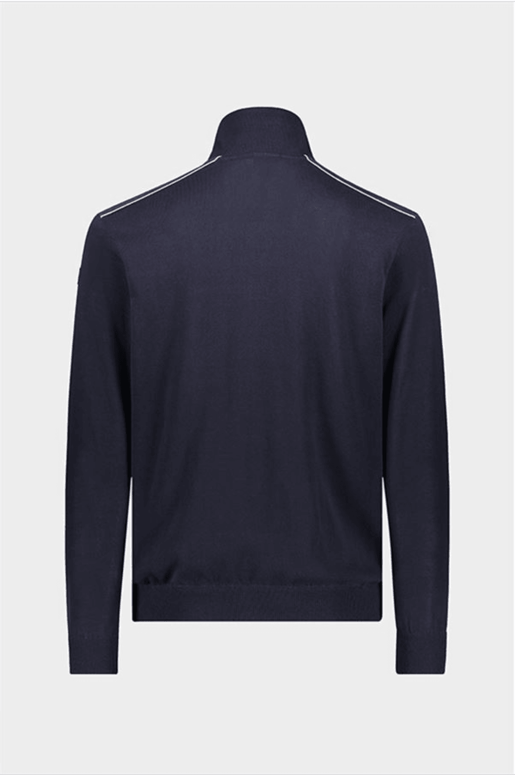 Paul & Shark - Cardigan zip de coton Fresco avec appliqués de lin - LE CAPITAINE D'A BORD