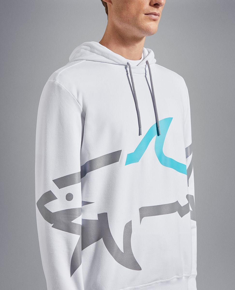 Paul & Shark - Hoody avec requin réflecteur - LE CAPITAINE D'A BORD