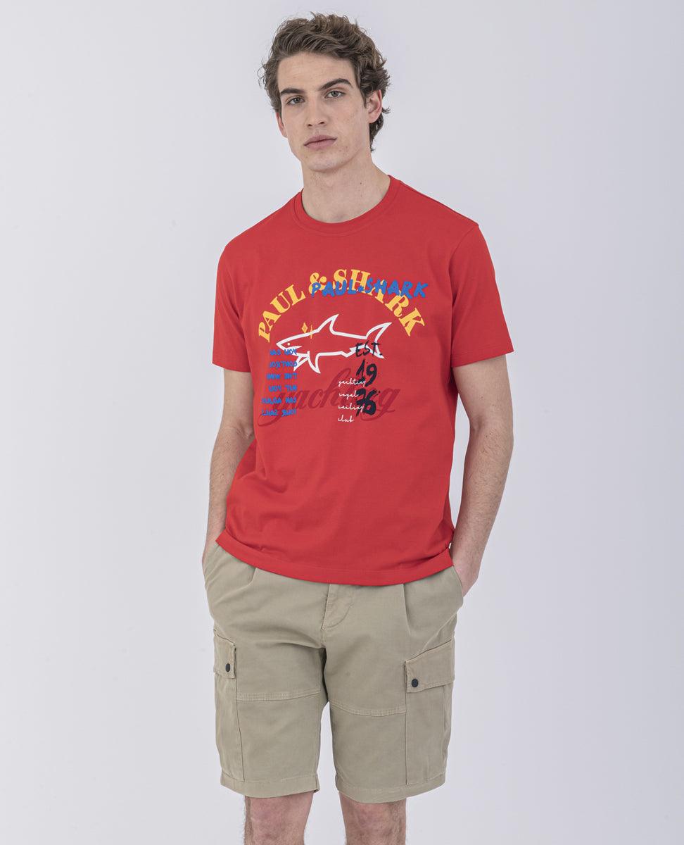 Paul & Shark - T-shirt Logo by Nick Wooster - Coupe Finale