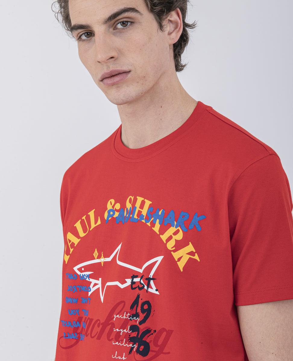 Paul & Shark - T-shirt Logo by Nick Wooster - Coupe Finale