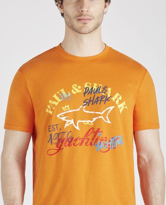 Paul & Shark - T-shirt logo Paul & Shark par Nick Wooster - Coupe Finale