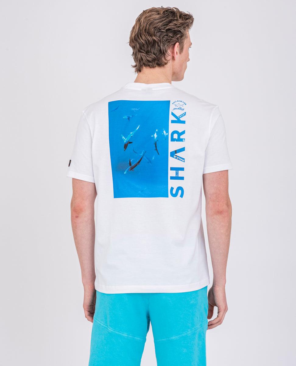 Paul & Shark - T-shirt Logo SHARK TRUST - Coupe Finale