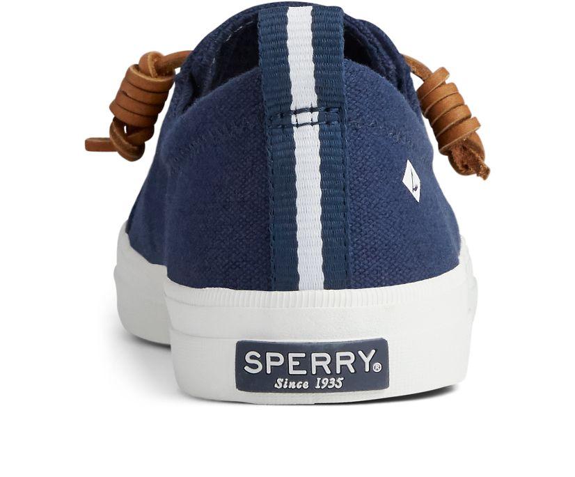 Sperry - Women's SeaCycled™ Crest Vibe Linen Sneaker - Navy - Coupe Finale