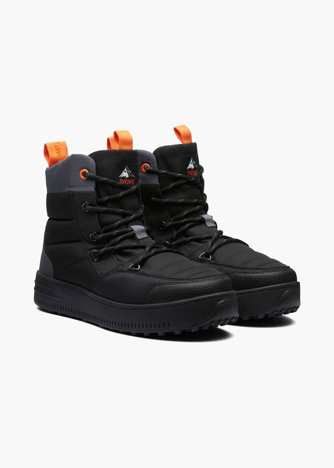 SWIMS - Snow Runner Mid - Black - Coupe Finale