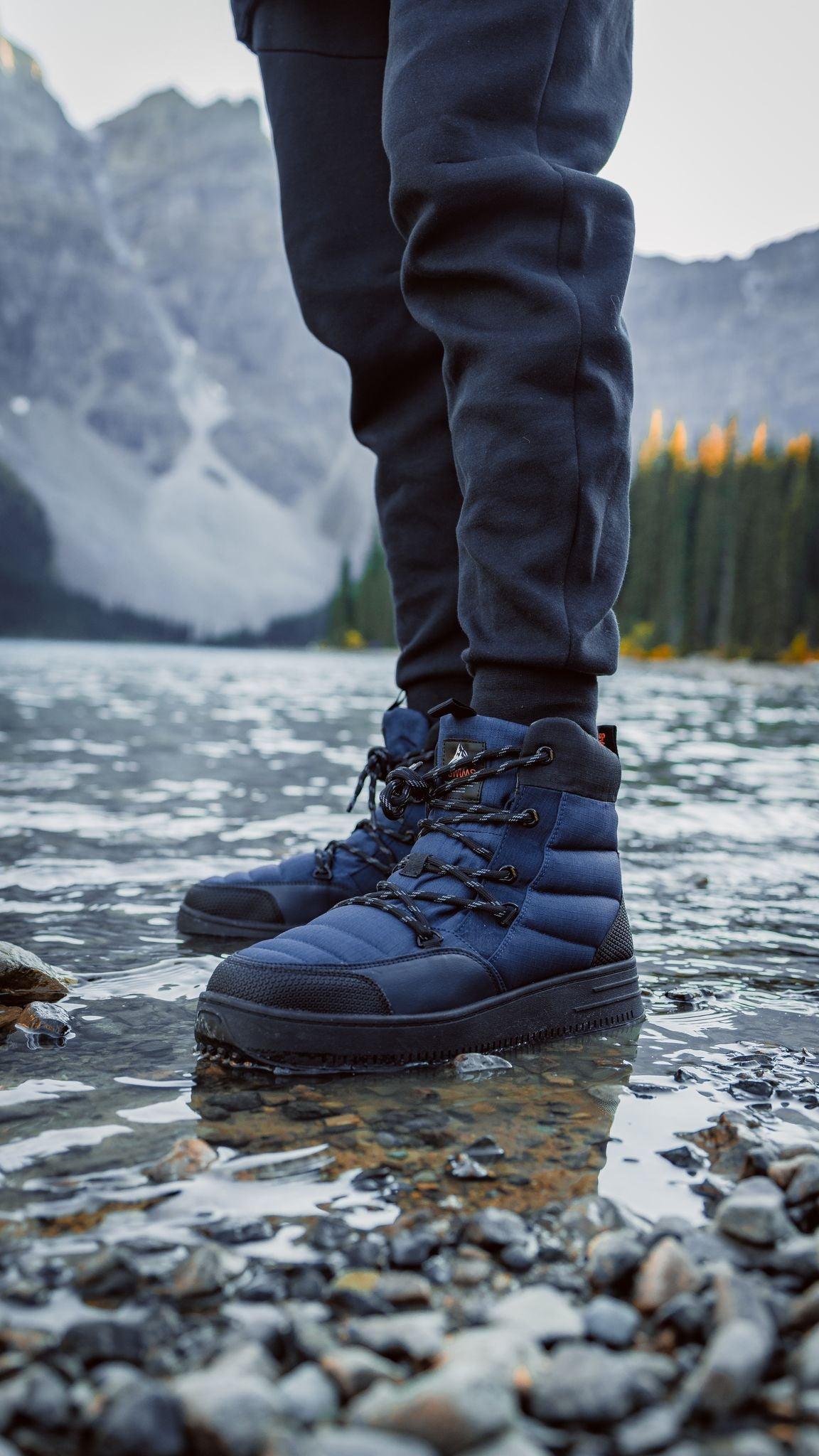 SWIMS - Snow Runner Mid - Navy/Black - Coupe Finale