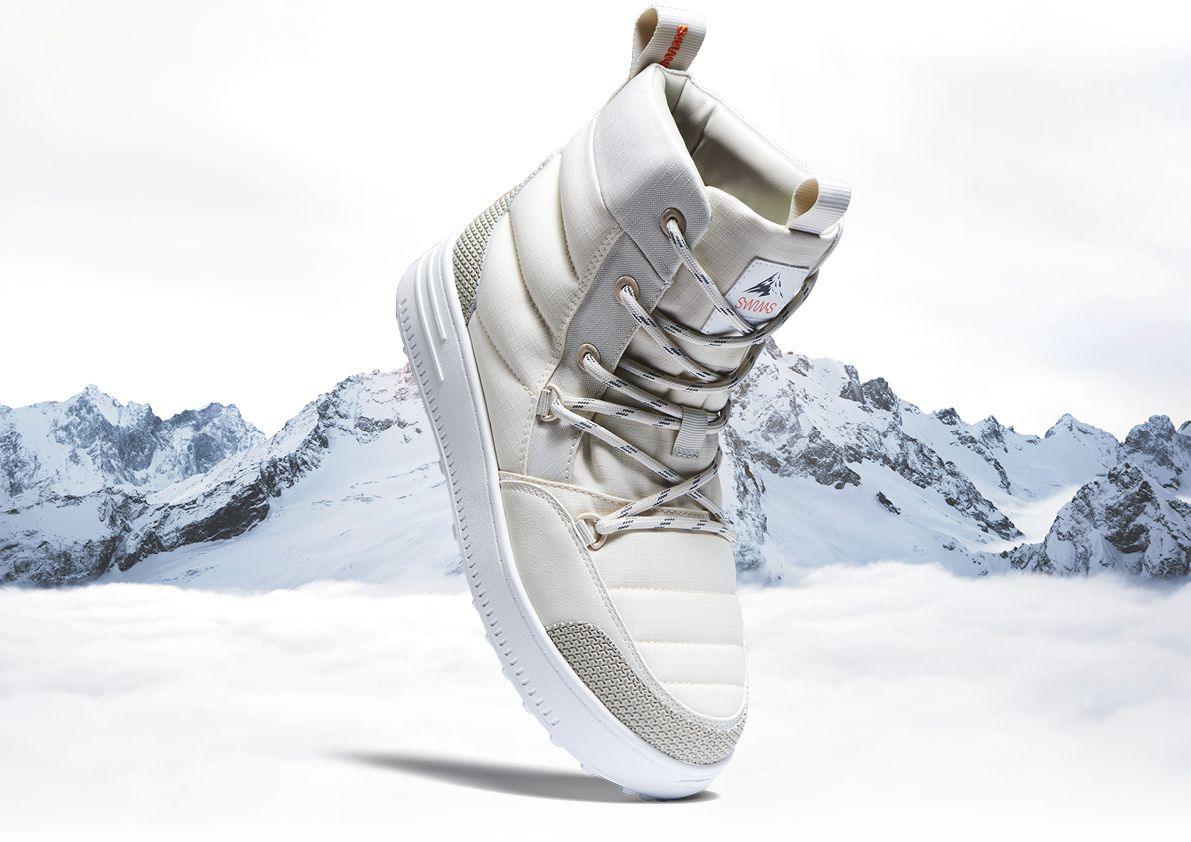 SWIMS - Snow Runner Mid - Sand/Off White - Coupe Finale